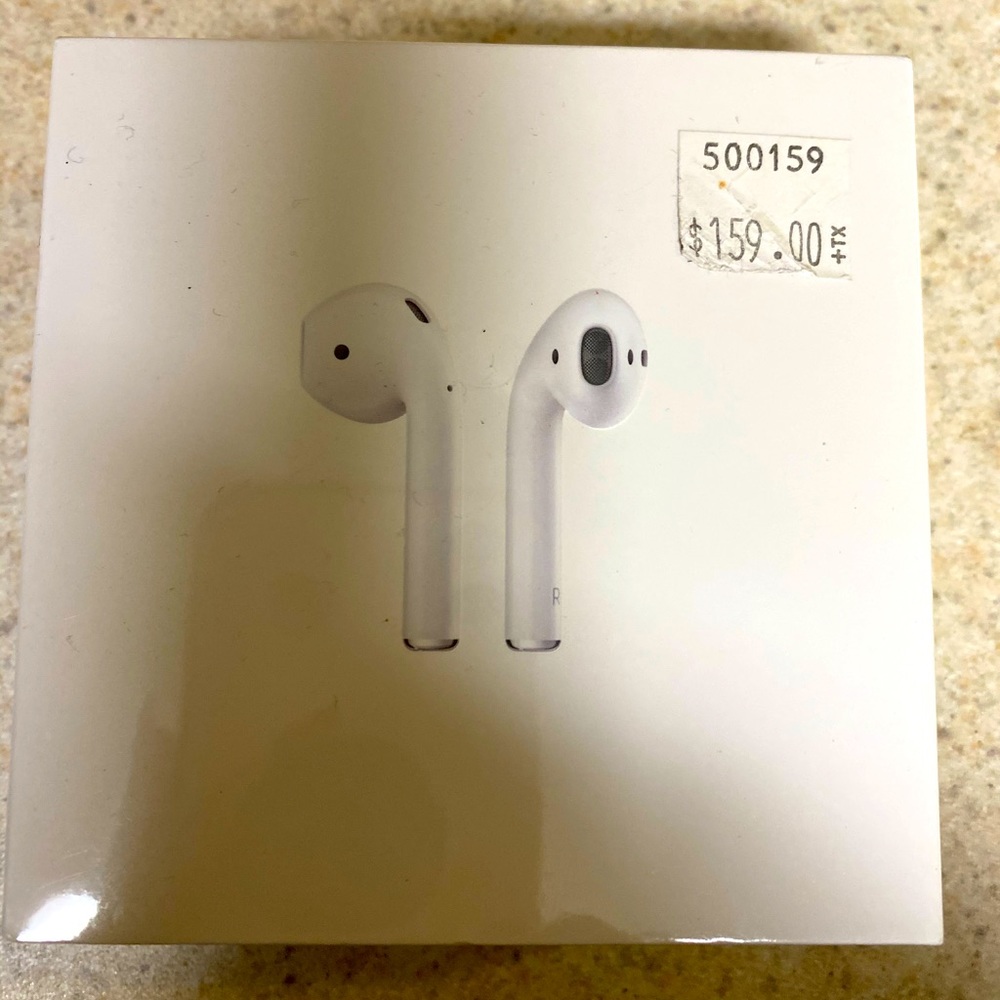 New Apple AirPods with case